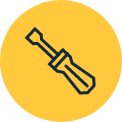 Icon de chave de fenda